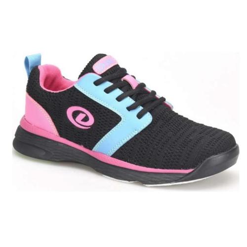 Raquel LX Jr Black/Blue/Pink Glow Bowling Shoe