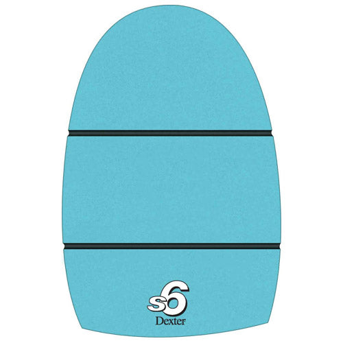 THE 9 Slide Sole - Average Slide 6 Blue Microfiber Large