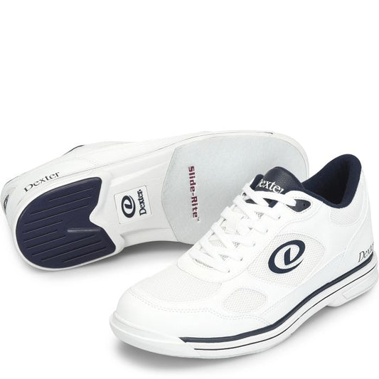 Dexter Randy White/Navy Bowling Shoes