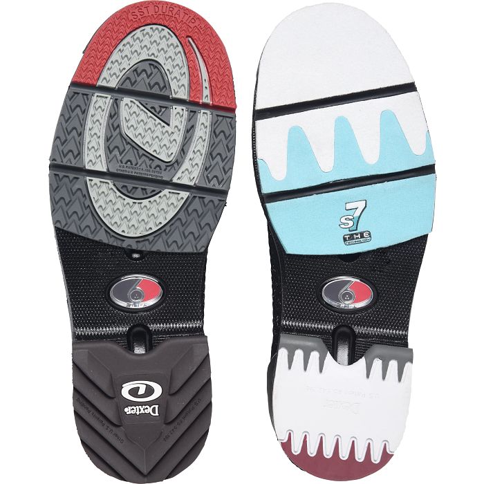 Dexter THE 9 Knit ST Black/Silver Bowling Shoes