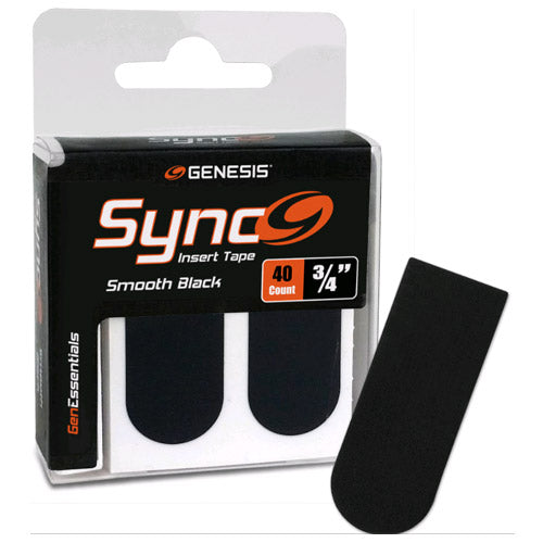 Sync Black 3/4" Insert Tape (40ct)