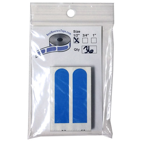 Real Bowlers Tape 1/2" Blue Pack/36