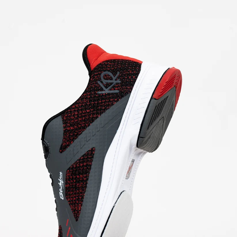 KR Strikeforce Jet FT Black/Grey/Red Men's Bowling Shoes