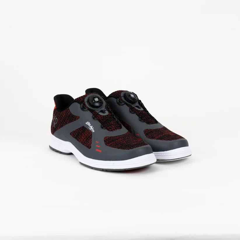 KR Strikeforce Jet FT Black/Grey/Red Men's Bowling Shoes