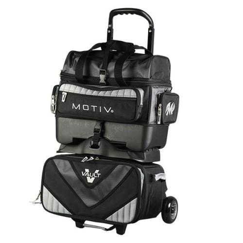 Motiv Vault 4-Ball Roller Black/Grey