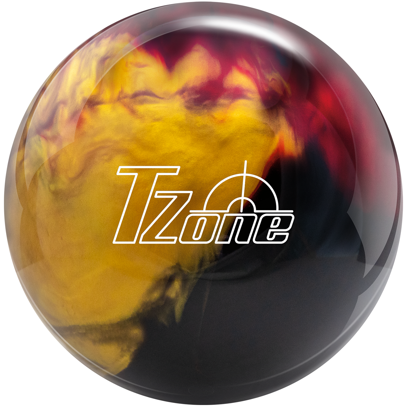 Brunswick Target Zone - Scarlet/Gold/Black