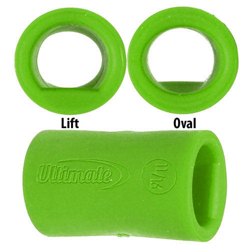 Ultimate Tour Lift Oval Sticky Green Finger Inserts Each