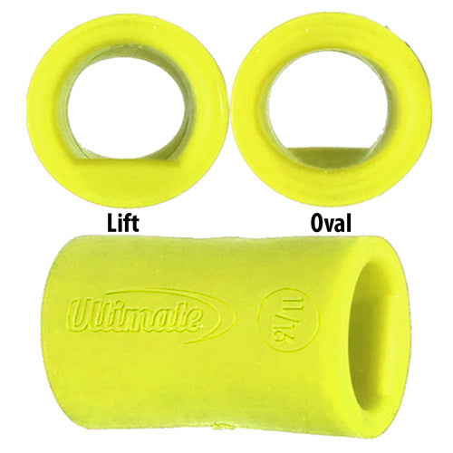 Ultimate Tour Lift Oval Sticky Neon Yellow Finger Inserts Each