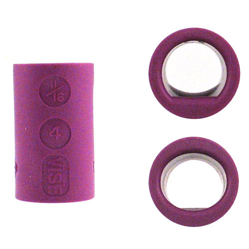 Vise P/O Purple Finger Inserts Each