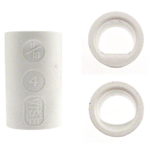 Vise Lady P/S White Finger Inserts Each (10 Pack)