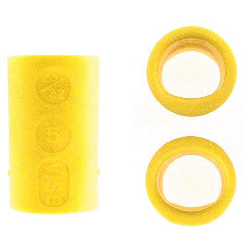 Vise O/PO Yellow Finger Inserts Each (10 Pack)