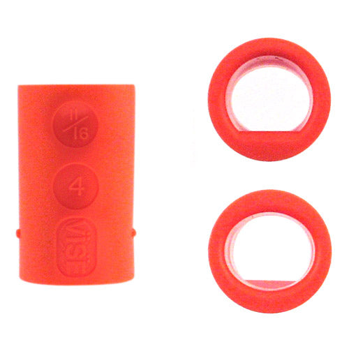 Vise P/O Orange Finger Inserts Each (10 Pack)